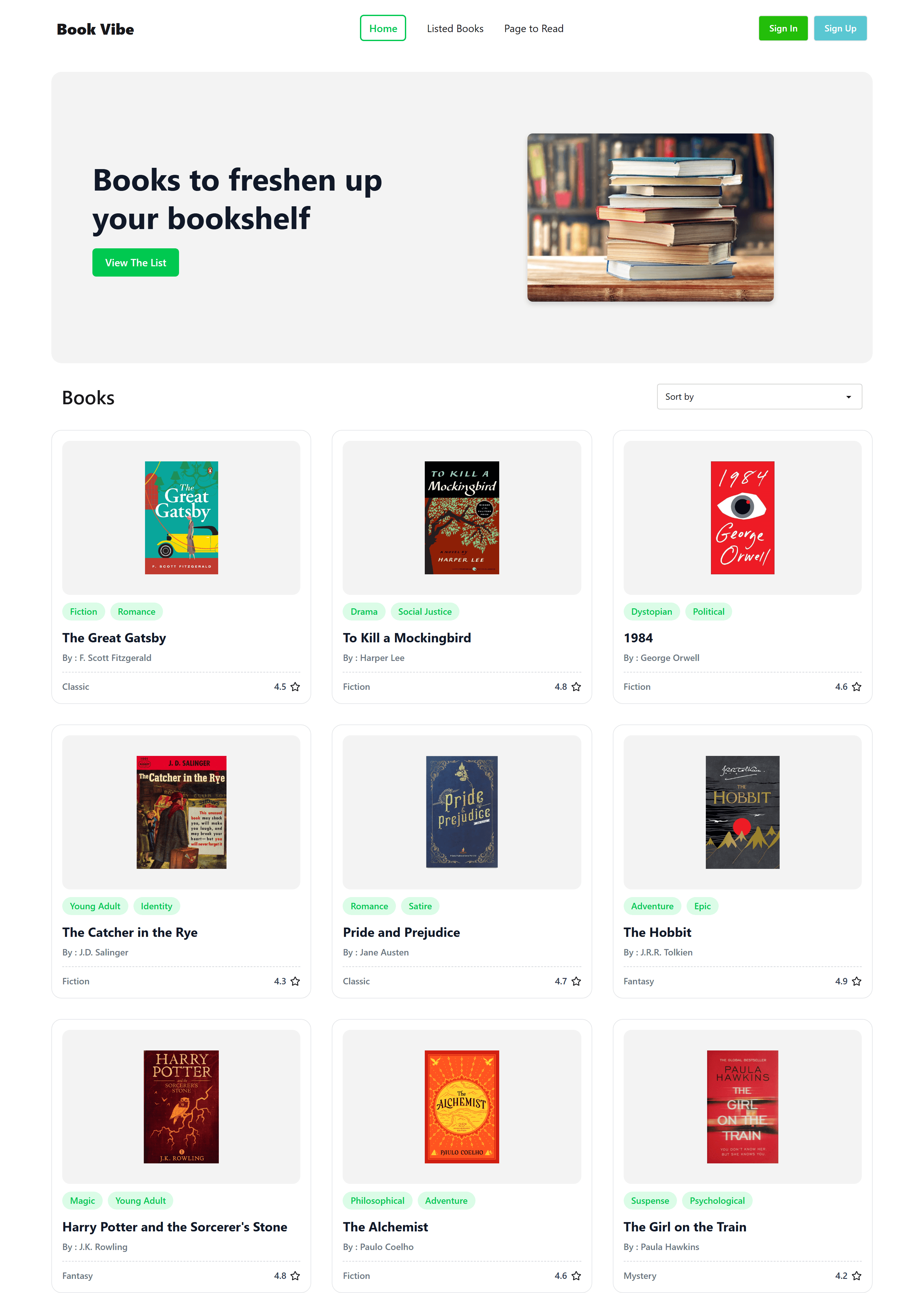 Book Vibe